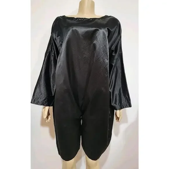 323 Rare Ethical Fashion Brand by designer Jillian Maddocks L/XL Flowy Romper #W